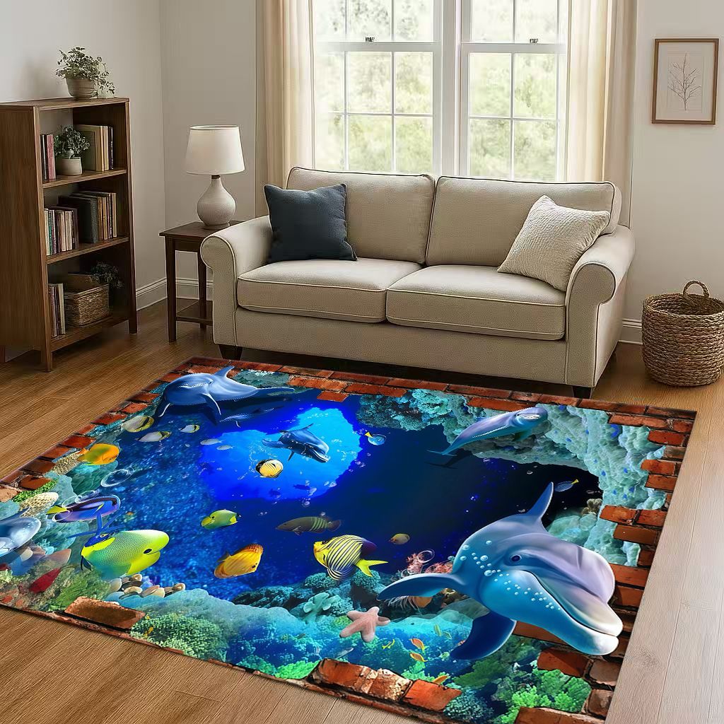 Home Bathroom Break - Nieuwe 3D Illusion Onderwaterwereld Breken Muur