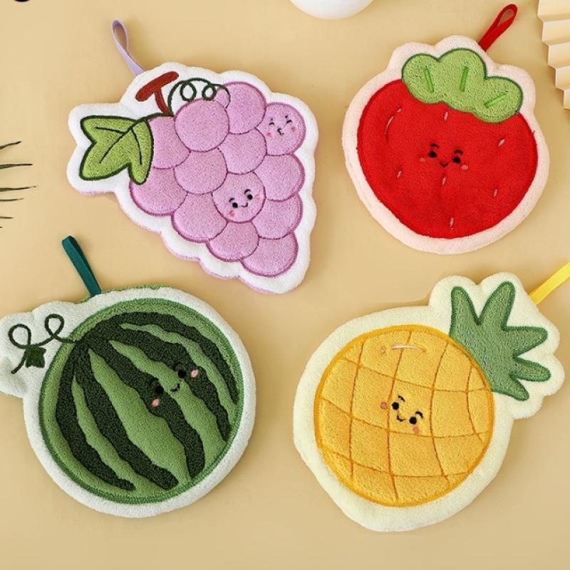 Home Bathroom Supplies - Fruit Handdoek Keuken Absorberend Reinigingsdoekje Hangend
