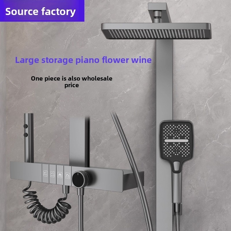Home Bathroom Shower - Digitale doucheset met drukverhoger voor thuis,