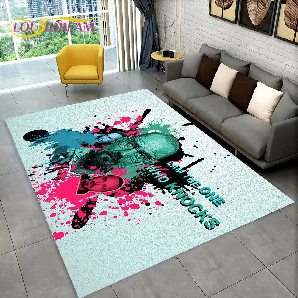 Home Bathroom Break - Breaking Bad Walter Hartwell Area Rug,