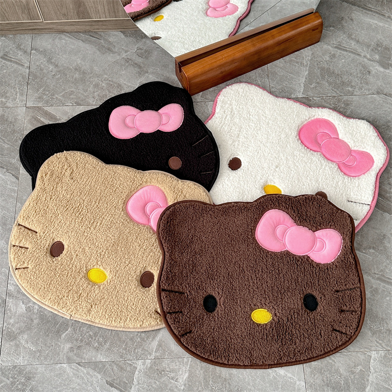 Home Bathroom Rugs - Anime Hello Kitty Pluche Tapijt Zachte