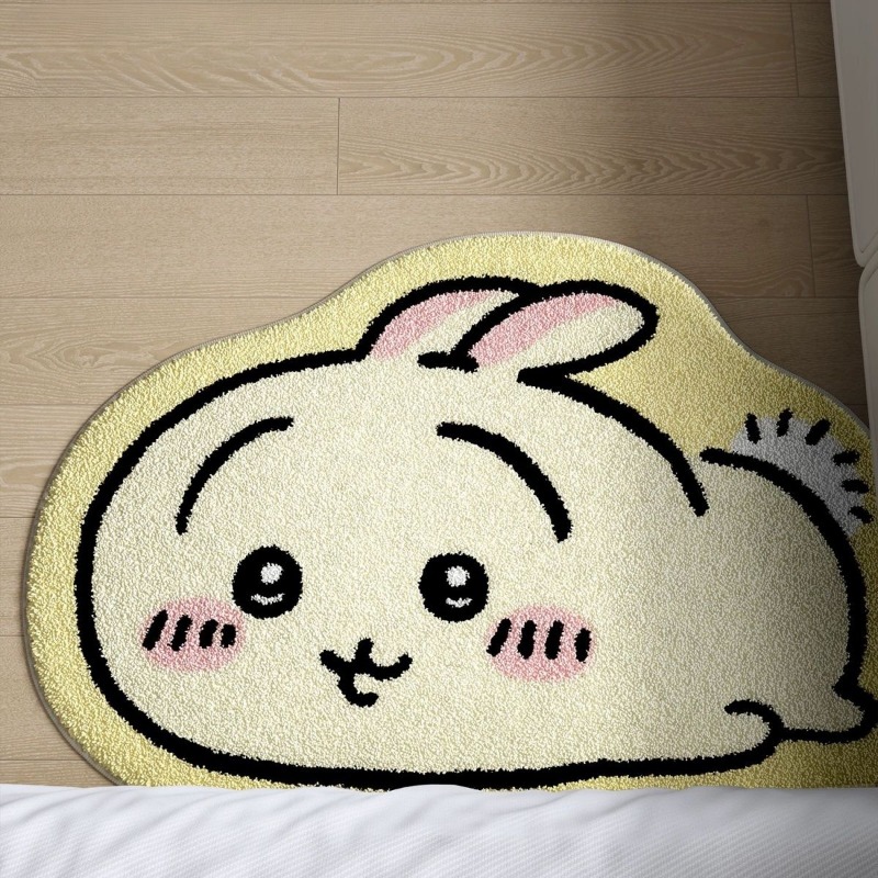 Home Bathroom Supplies - Chiikawa Cartoon Tapijt Anime Hachiware Usagi
