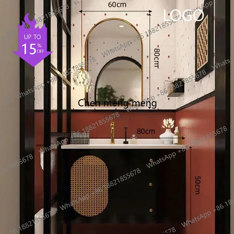 Home Bathroom Sink - P3 Smalle meubels Gesloten opbergruimte Toiletkast