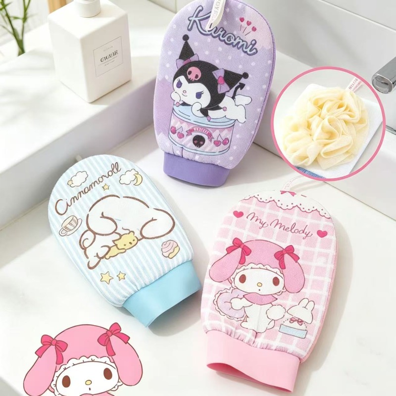 Home Bathroom Cleaning Machine - Kawaii Cartoon Punk Print Badborstel, hoogwaardige