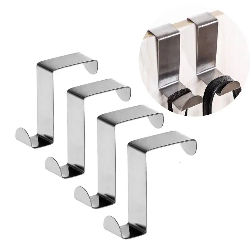 Towel Bar Stainless - 2-20 stuks ladehaak roestvrij staal omkeerbaar