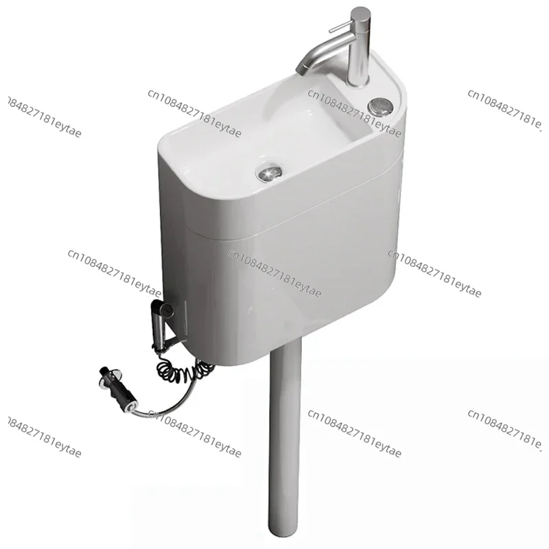 Home Bathroom Sink - Hurken toilet keramische watertank met handwas