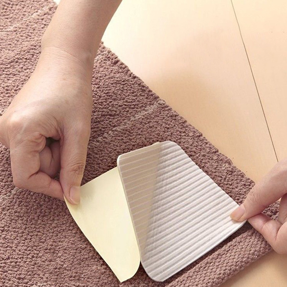 Home Bathroom Rugs - 4 stuks eenvoudig aan te brengen
