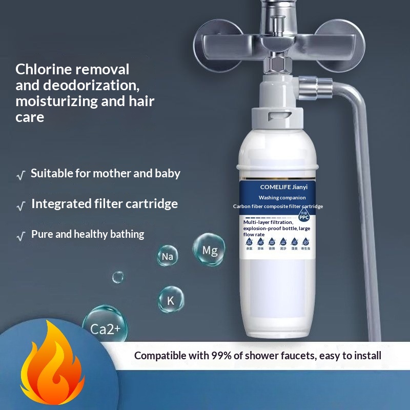 Home Bathroom Shower - Huishoudelijk voorfilter voor baden, badkamerkraanwater, douchekop