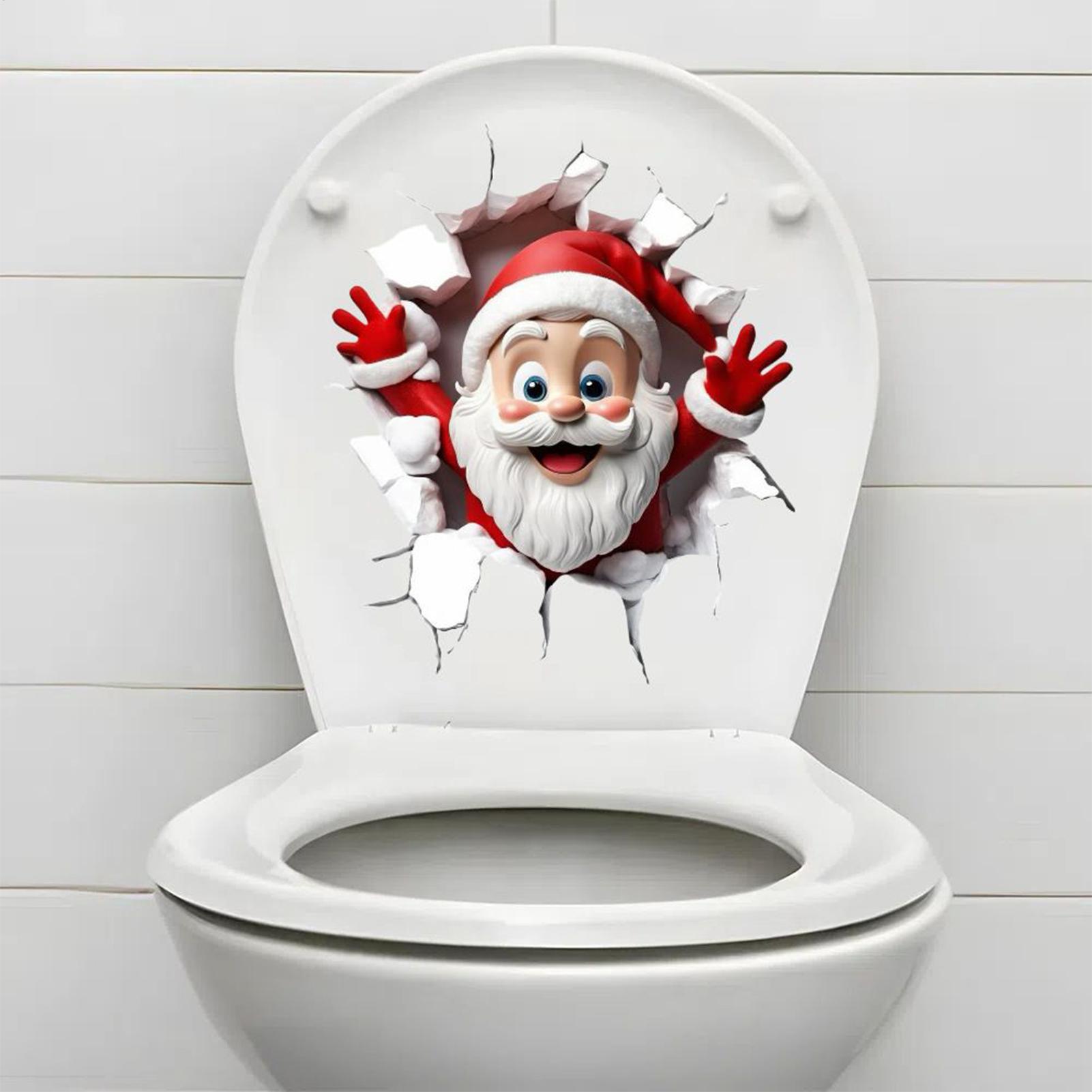 Kersttoiletbrilsticker Kerstma - Home Bathroom Break recensie en prijs