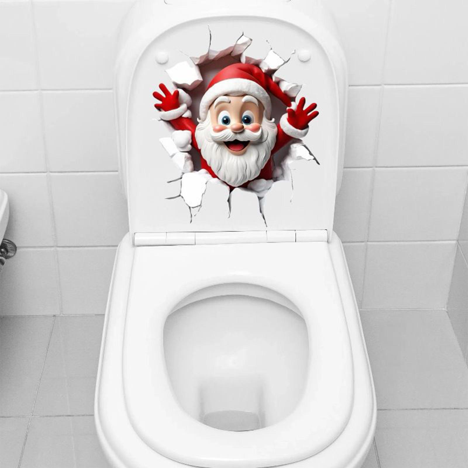 Kersttoiletbrilsticker Kerstma - Home Bathroom Break recensie en prijs