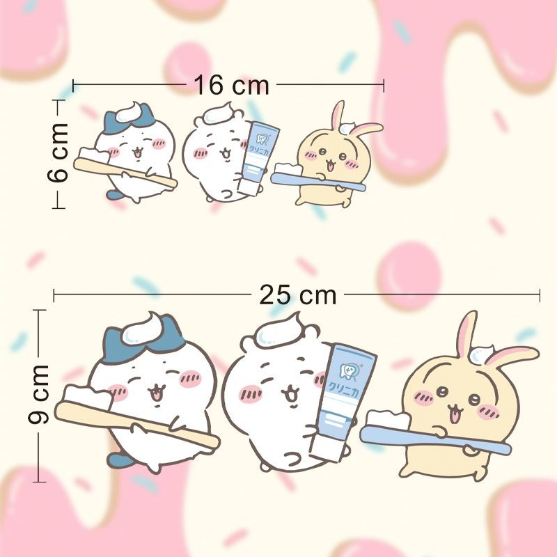 Hot Chiikawa spiegelstickers s - Home Bathroom Supplies recensie en prijs
