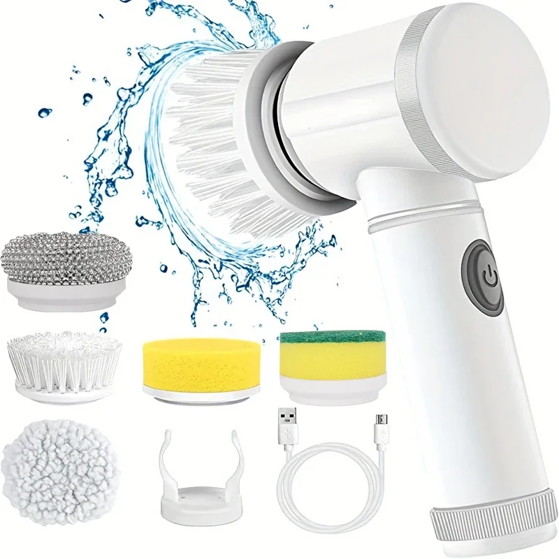 5 In1 Elektrische Spin-Scrubbe - Home Bathroom Cleaning Machine recensie en prijs