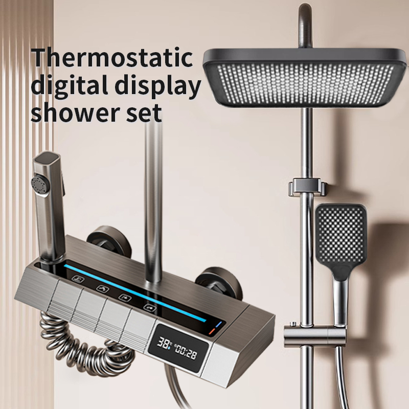 Digitale piano-douchekopset me - Home Bathroom Shower recensie en prijs