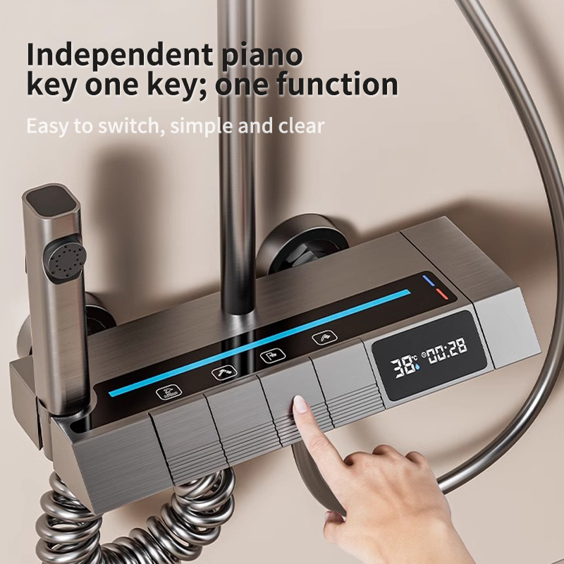 Digitale piano-douchekopset me - Home Bathroom Shower recensie en prijs