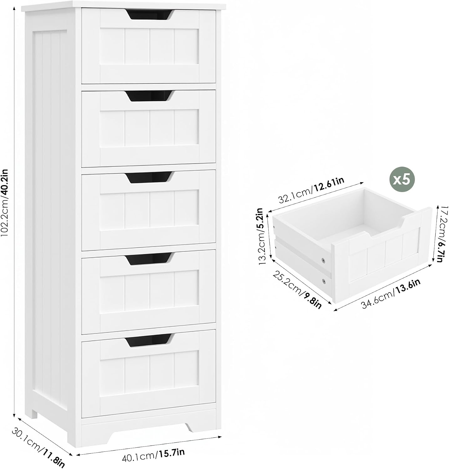 Vrijstaande badkameropbergkast - Home Bathroom Cabinets recensie en prijs