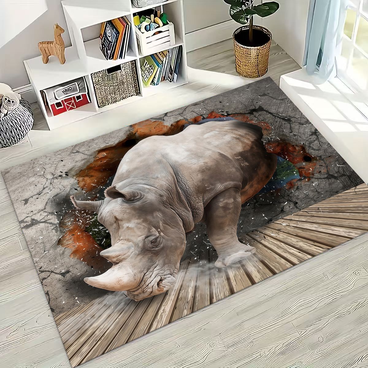 Illusiebrekende Muur Dinosauru - Home Bathroom Break recensie en prijs