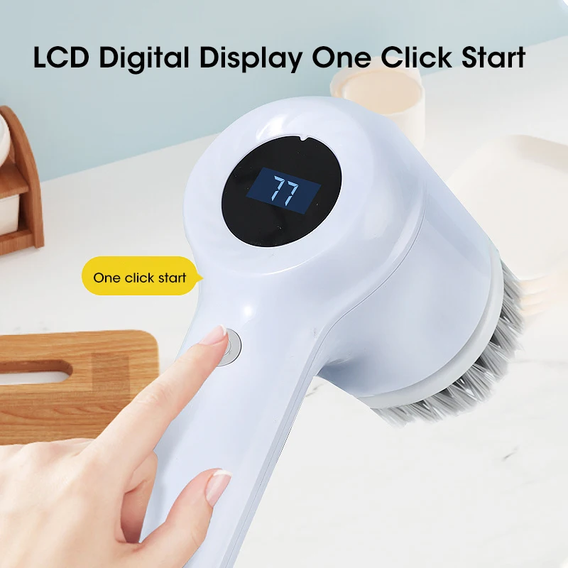 Draadloze elektrische spinscru - Home Bathroom Cleaning Machine recensie en prijs