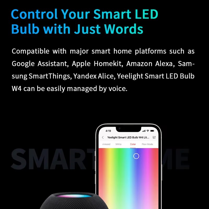 Yeelight Smart LED-lamp W4 Lit - Yeelight Light Smart Bulb recensie en prijs