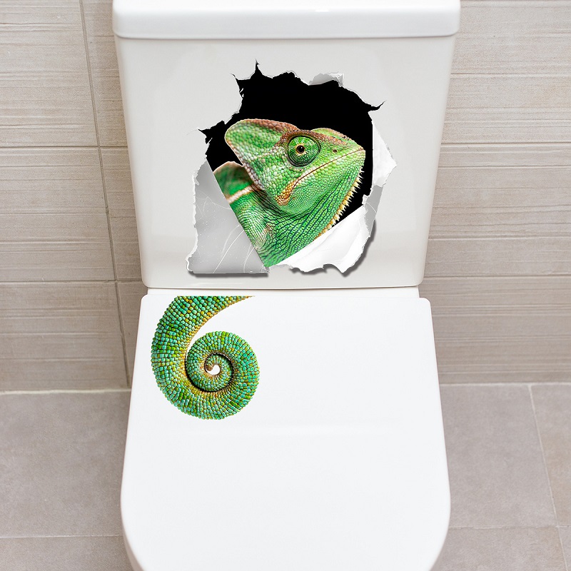 Grillige muurbrekende hagedis  - Home Bathroom Break recensie en prijs