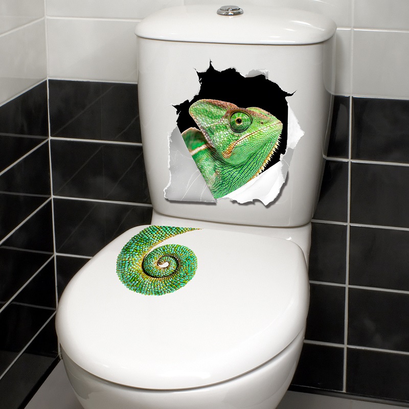 Grillige muurbrekende hagedis  - Home Bathroom Break recensie en prijs