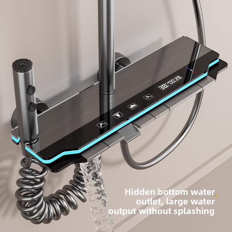 Digitale doucheset met drukver - Home Bathroom Shower recensie en prijs