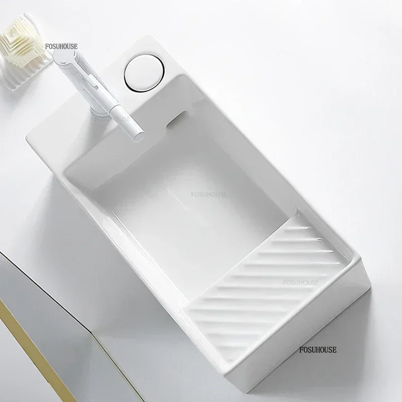 Wastafel Balkon Wasmachine Was - Home Bathroom Sink recensie en prijs