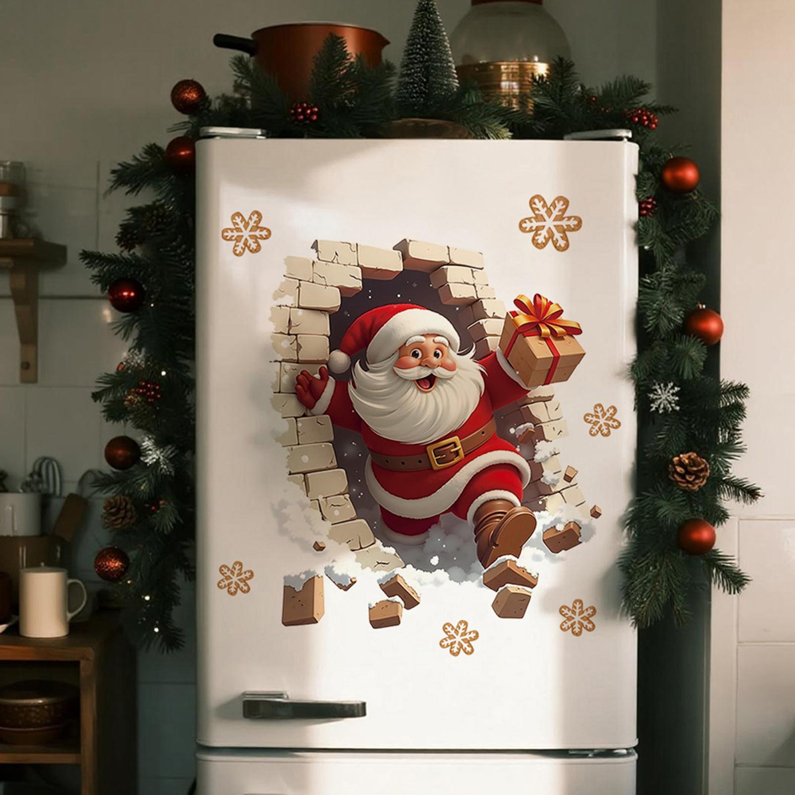 Kerstman muurstickers Kerstman - Home Bathroom Break recensie en prijs