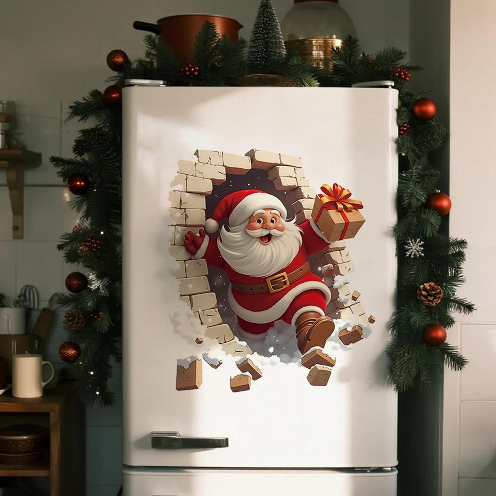 Kerstman muurstickers Kerstman - Home Bathroom Break recensie en prijs