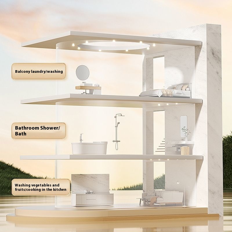 Pre-douchekop, doucheset voor  - Home Bathroom Shower recensie en prijs