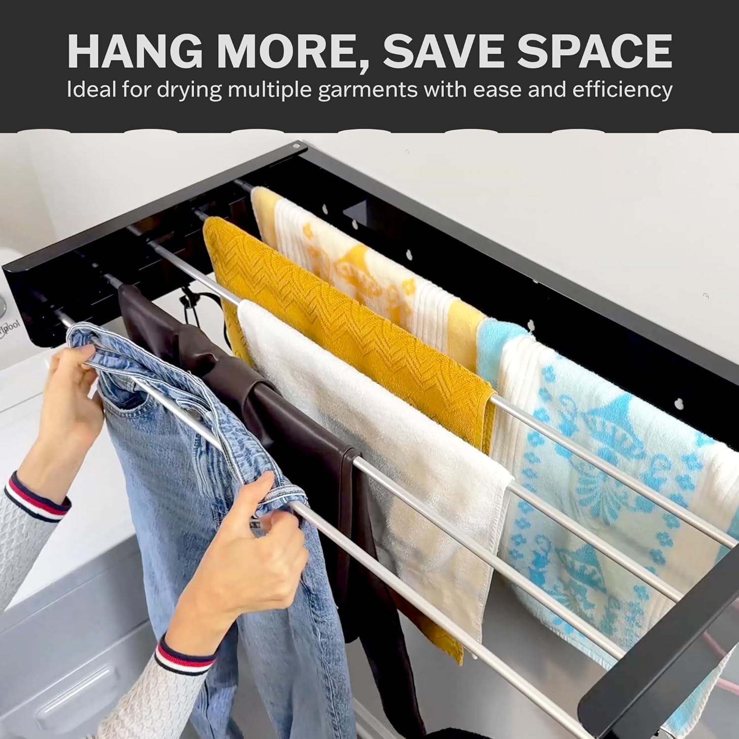 80 cm wandgemonteerd wasdroogr - Towel Bar Stainless recensie en prijs
