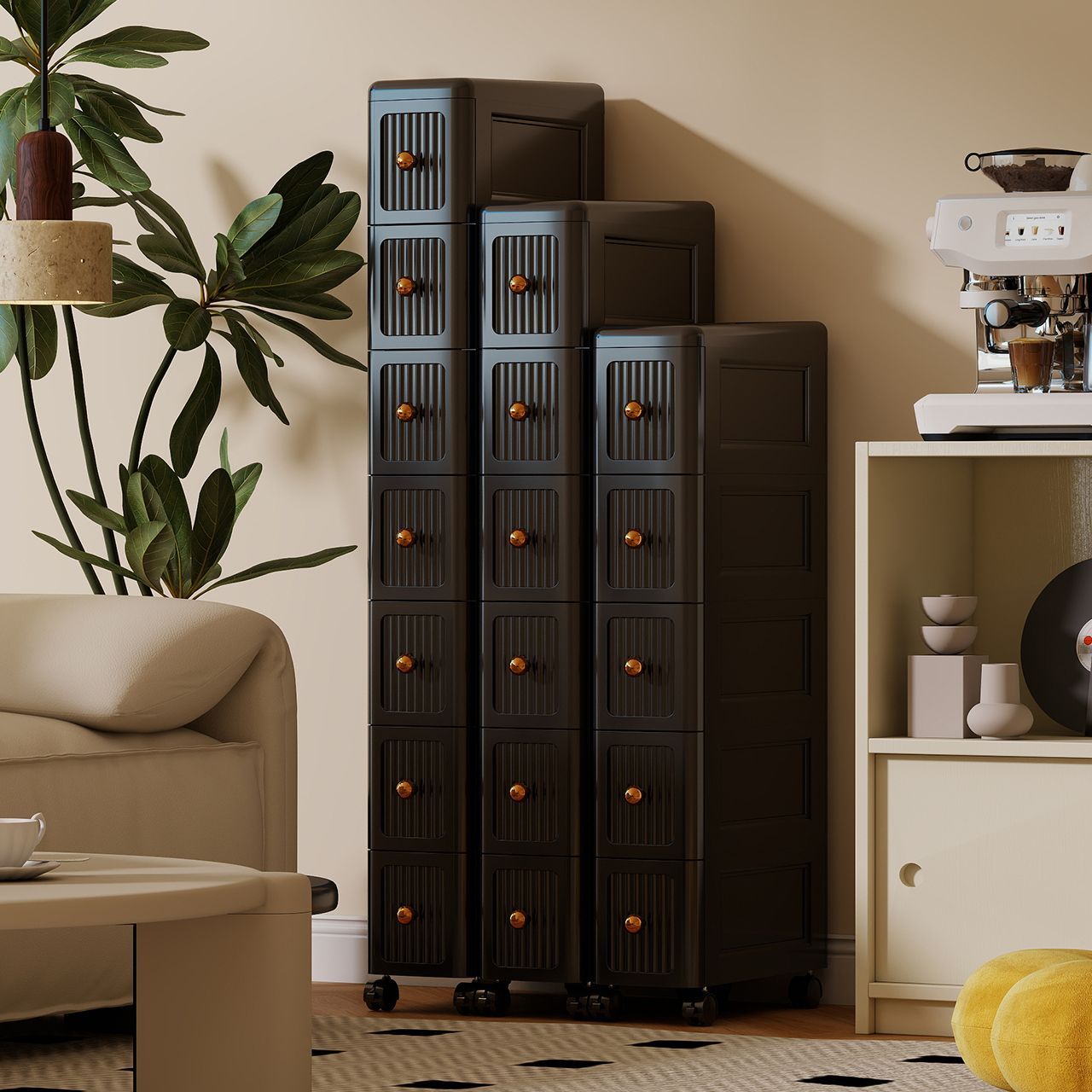 15 cm smalle opbergkast met la - Home Bathroom Cabinets recensie en prijs