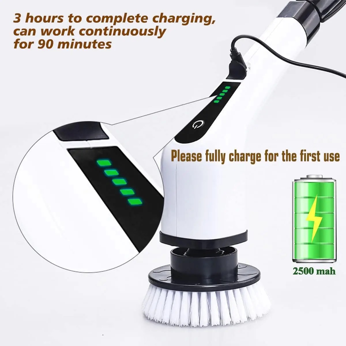 Draadloze multifunctionele ele - Home Bathroom Cleaning Machine recensie en prijs