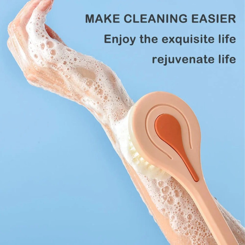 1PC lange steel zacht haar bad - Home Bathroom Cleaning Machine recensie en prijs