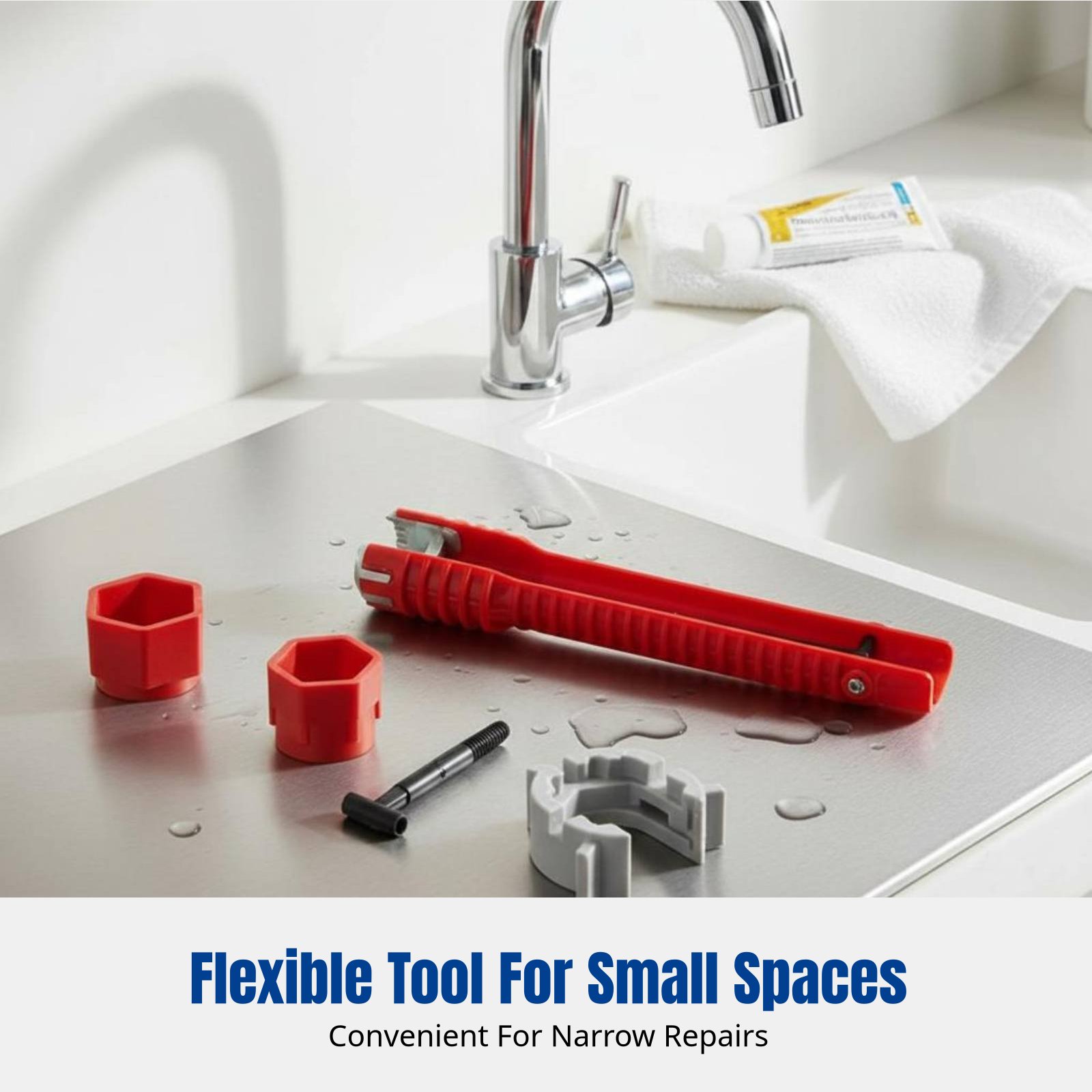 Sanitair-gootsteensleutel, mul - Home Bathroom Sink recensie en prijs