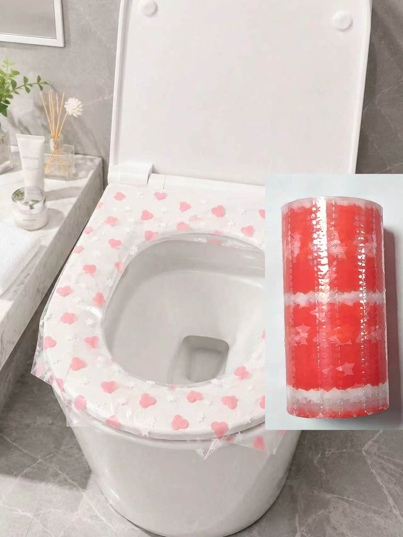 133 stuks/rol wegwerp toiletbr - Home Bathroom Supplies recensie en prijs