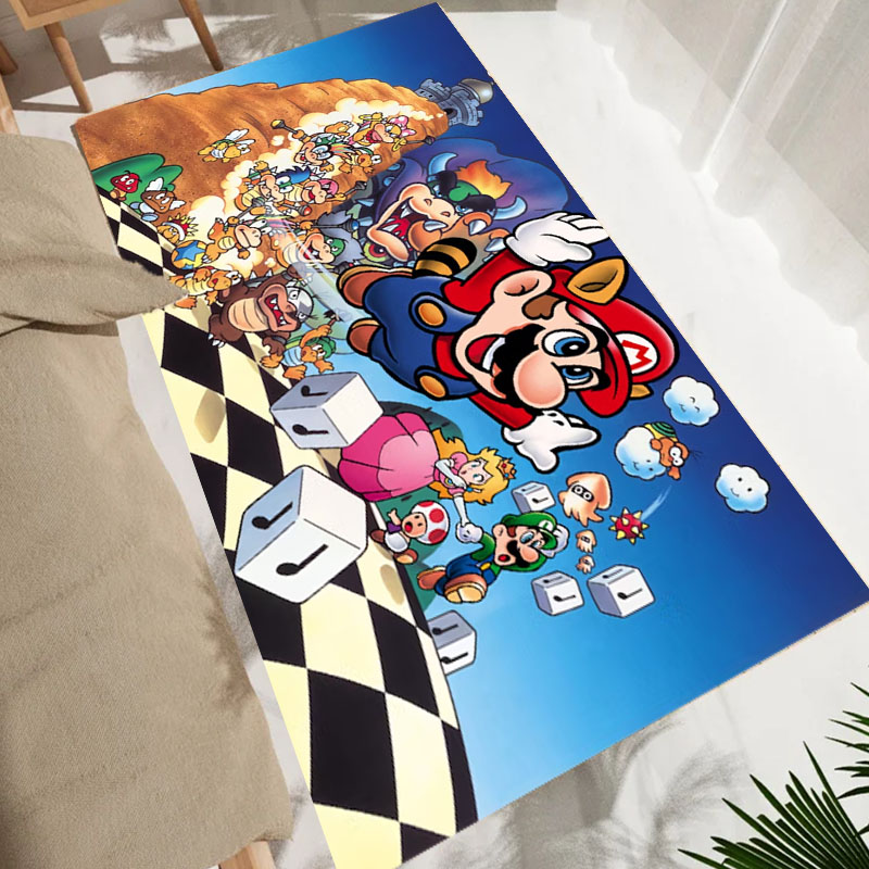 Cartoon S-Super M-Mario Bros G - Home Bathroom Rugs recensie en prijs
