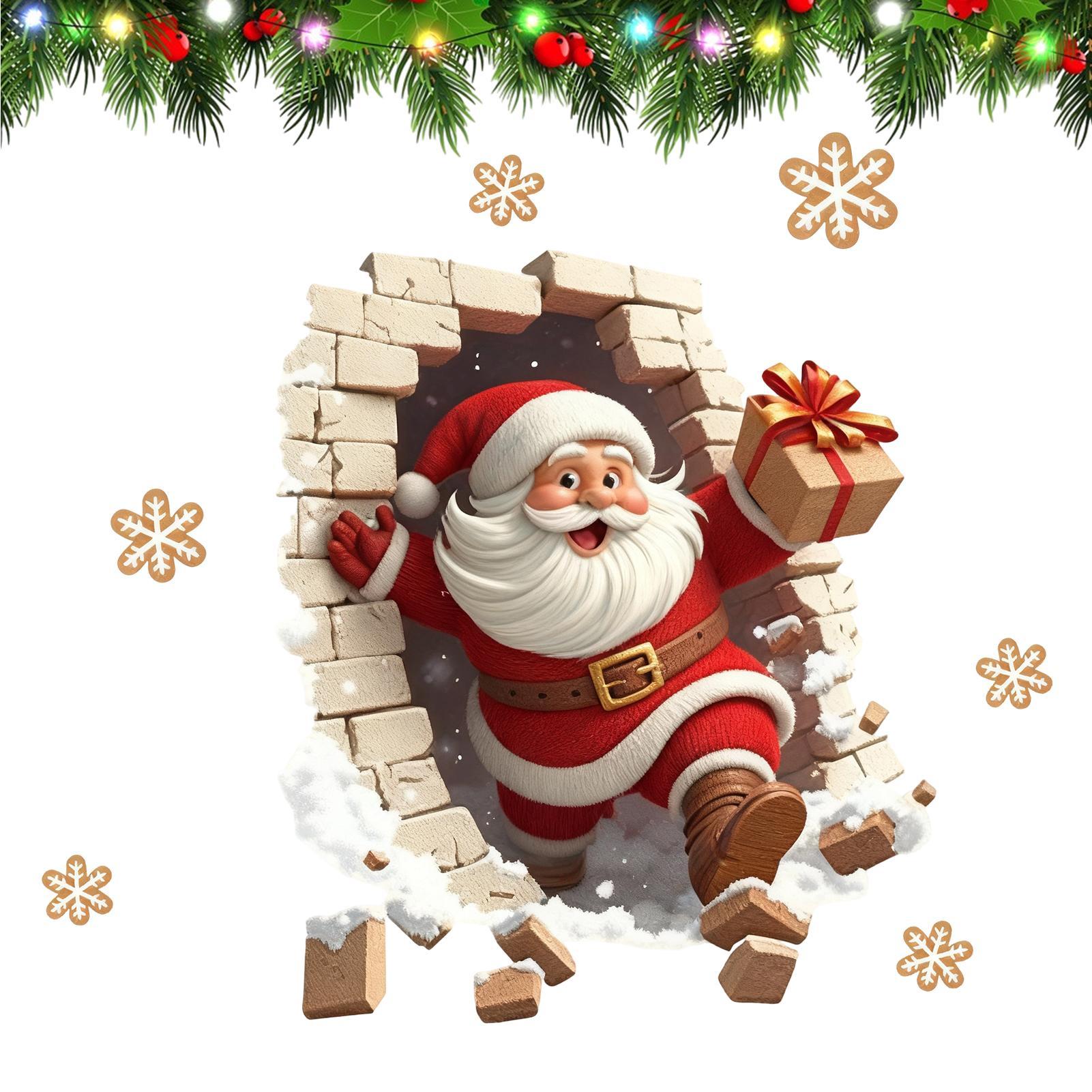 Muurstickers Kerstman Breaking - Home Bathroom Break recensie en prijs