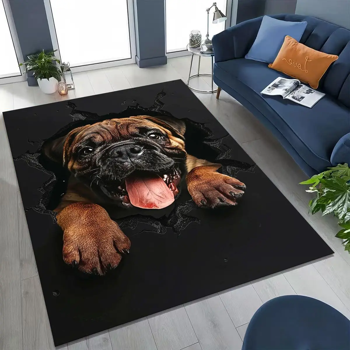 3D Illusie Breaking Wall Honde - Home Bathroom Break recensie en prijs