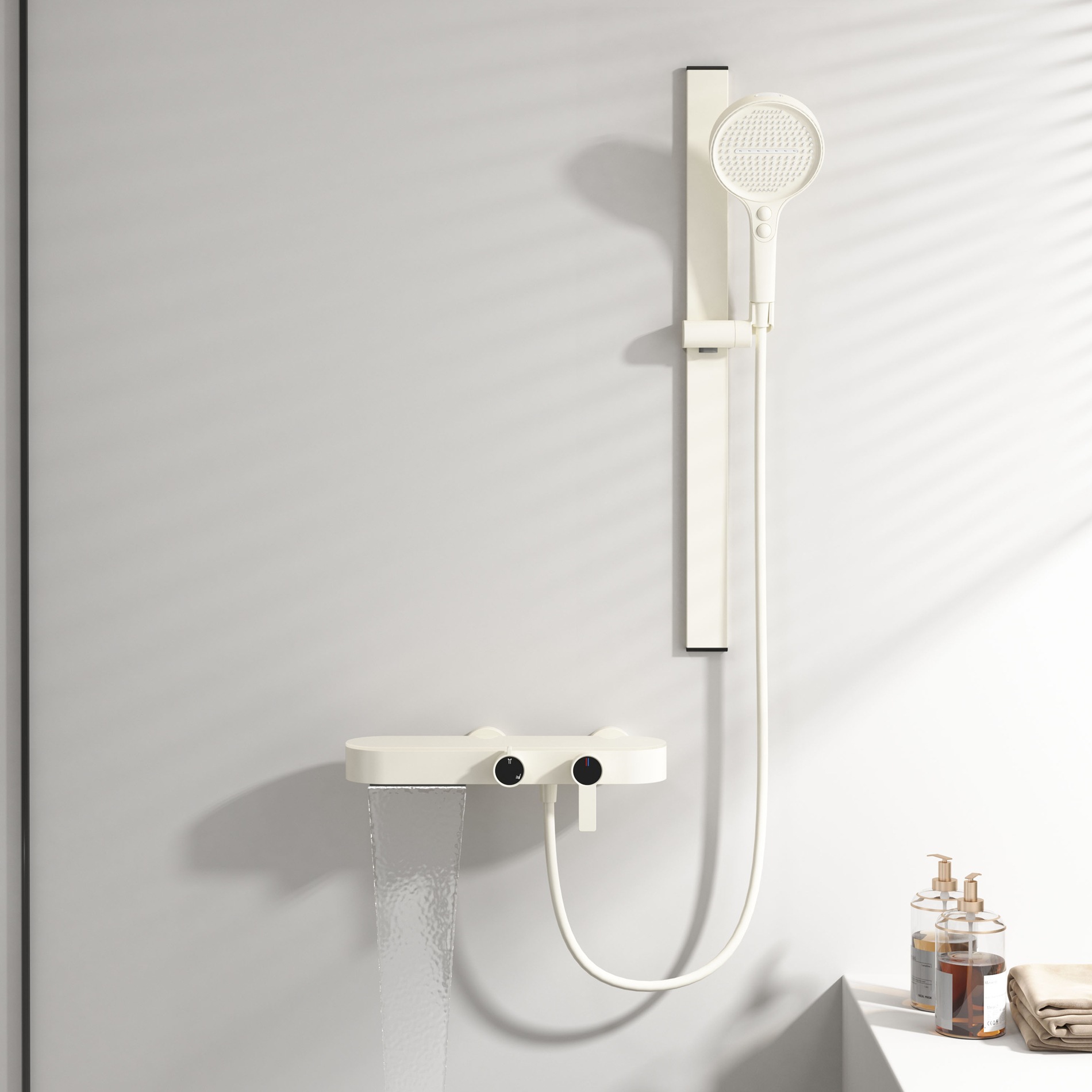 Gunmetal grijze doucheset voor - Home Bathroom Shower recensie en prijs