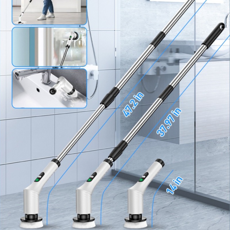 Elektrische Spin Scrubber 9 in - Home Bathroom Cleaning Machine recensie en prijs