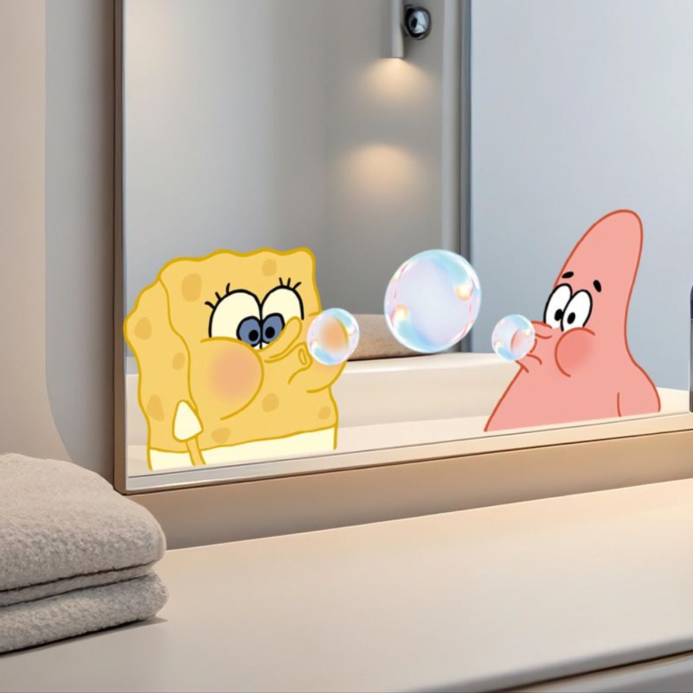 SpongeBob badkamerspiegelstick - Home Bathroom Supplies recensie en prijs