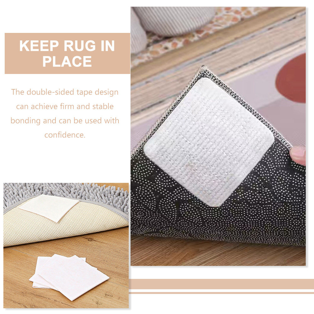 4 stuks eenvoudig aan te breng - Home Bathroom Rugs recensie en prijs