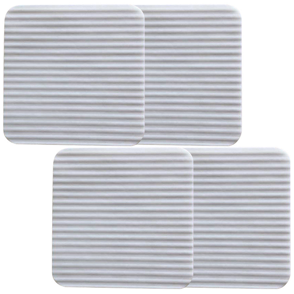 4 stuks eenvoudig aan te breng - Home Bathroom Rugs recensie en prijs